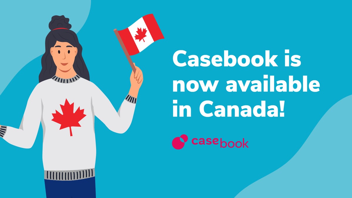 Casebook PBC Expands Coverage Area into Canada with Newest Release